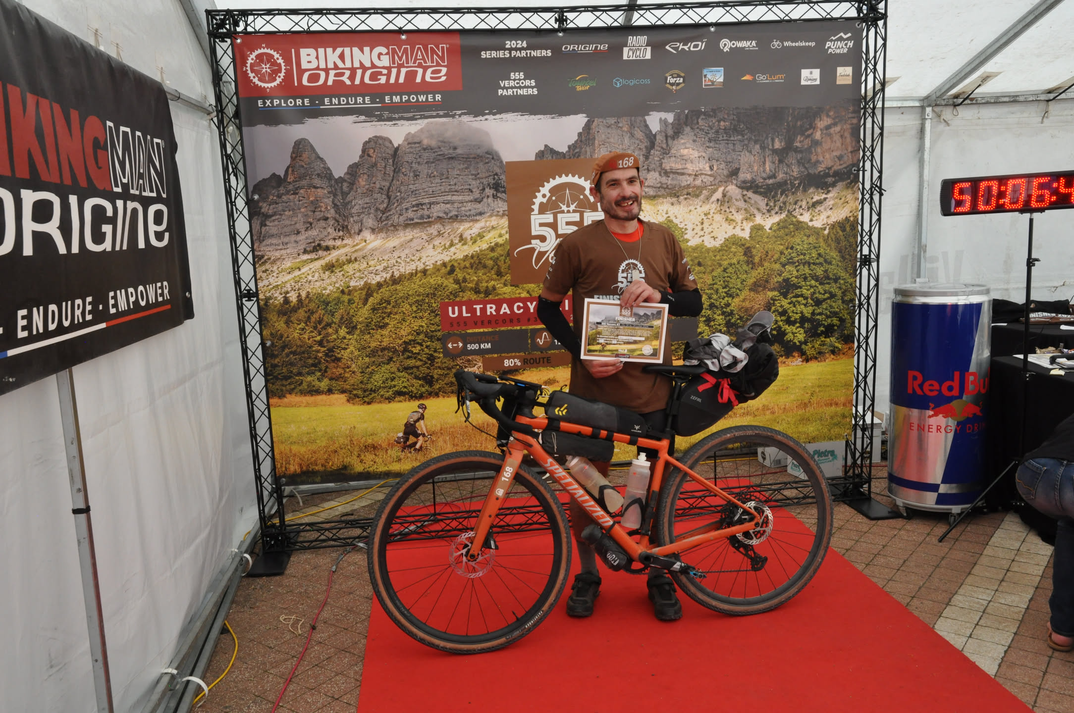 L&rsquo;arrivée — 50h12